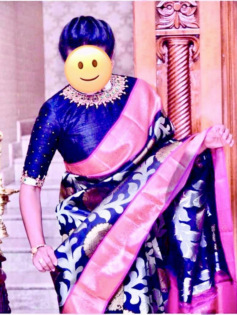 Heavy Jari Weaving Wedding Wear Saree With Beautiful Blouse