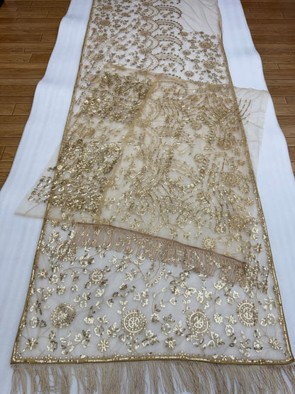 Glamour Meets Grace – Premium Heavy Embroidered Saree